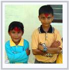 Kids Wearing Tika - by Rosalind Henwood * 664 x 679 * (96KB)